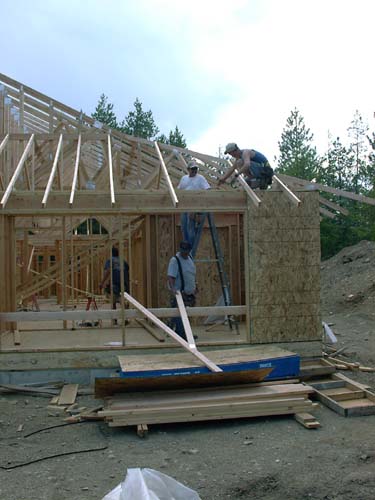 0076 - figuring out the skylight trusses