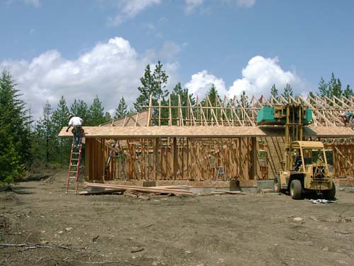 0079 - start of roof sheathing