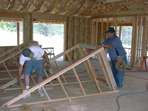 0086 - construction of the dormers