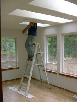 0229 - Painting the skylights