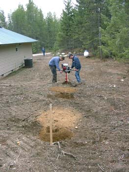 0255 - Digging fence holes